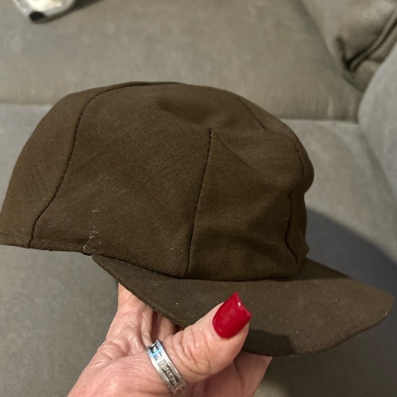 50%off w♥️ 
Vntg Men's Baseball Cap Earflaps fully line bill bends  sides flaw - Picture 2 of 9